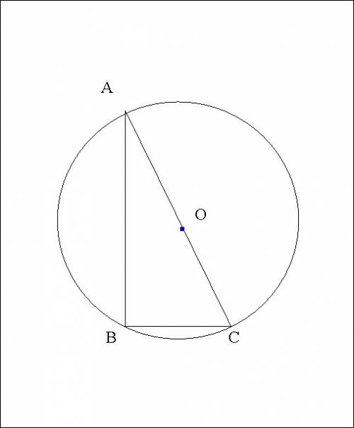 Один з катетів прямокутного трикутника =12см а радіус описаного навколо цього трикутника коло дорівн