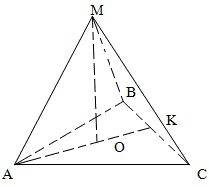 Знайдіть висоту правильної піраміди , бічне ребро якої дорівнює 10 см а радіус кола вписаного в осно