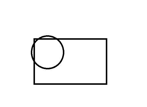 Kакое наибольшее количество общих точек может иметь окружность с прямоугольником у которого и длина
