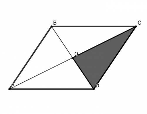Впараллелограмме abcd известно что ab=6 см ac=10 см bd=8 см o-точка пересечений его диагоналей найди
