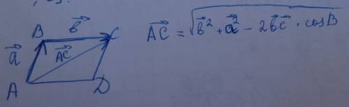 Abcd паралелограмм. выразить вектор ac через векторы ab если a=ab, b=bc