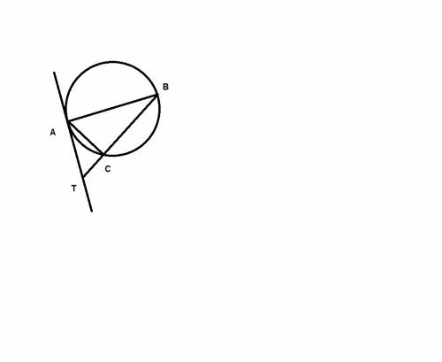 1. отрезок ab – диаметр окружности. прямая at – касательная к окружности, а прямая bt пересекает окр