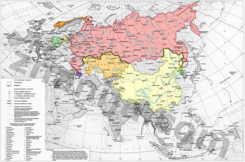Выберите пару государств, с которым россия имеет менее протяженную сухопутную границу: 1) казахстан