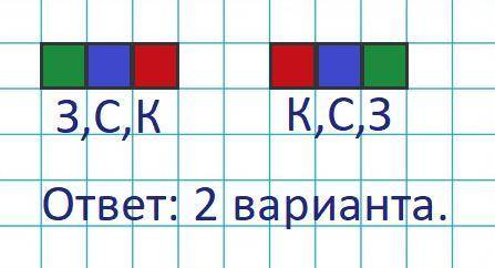 Обведи в тетради 3 клетки в ряд. раскрась их разными карандашами (красным,зелёным и синим)так,чтобы