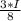 \frac{3*I}{8}