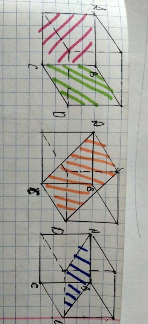 Точки a b c д не принадлежат одной плоскости .запишите плоскости ,проходящие через различные тройки