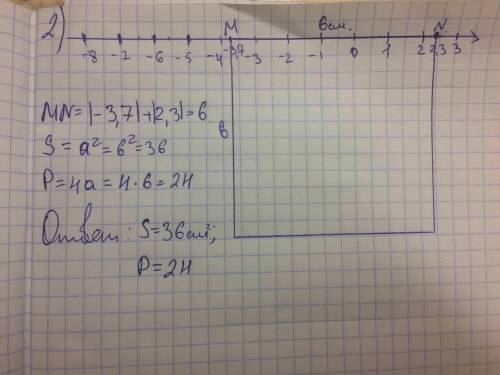 Нужна ваша ! найдите длину отрезков mn и mp на координатной прямой если: м(-8,3) n(2,3) р(-2,4) : на
