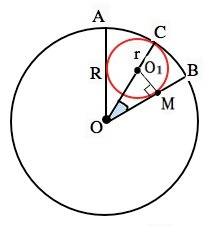 Площадь кругового сектора равна 6π см², а длина дуги 2π см. найдите длину окружности, вписанной в эт