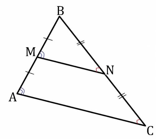 Найдите периметр треугольника, если его средние линии равны 6 см, 9см и 10 см