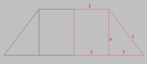 Радиусы оснований усеченного конуса равны 3 и 6, а образующая равна 5. найдите объем усеченного кону