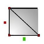 Начертите на бумаге в клетку прямоугольный треугольник с катетами 30мм и45мм. найдите площадь этого