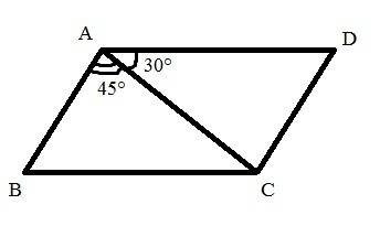 Решить 1. авсd-параллелограм. диагональ ас в 2 раза больше ав угол асд =140 гр. найти угол между диа