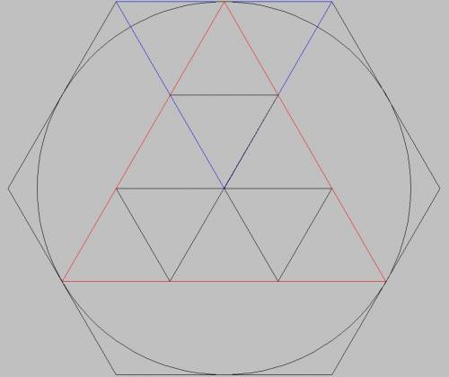 Сторона правильного трикутника, вписаного в коло, дорівнює 10√3 см. знайдiть сторону правильного шес