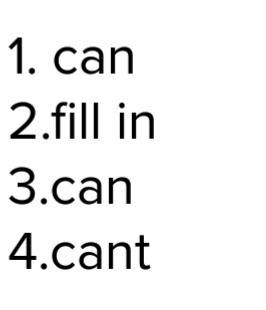 ﻿﻿fill in gaps with can or can t i take my camera with me on holiday so that 1 i take photos. 2 mum