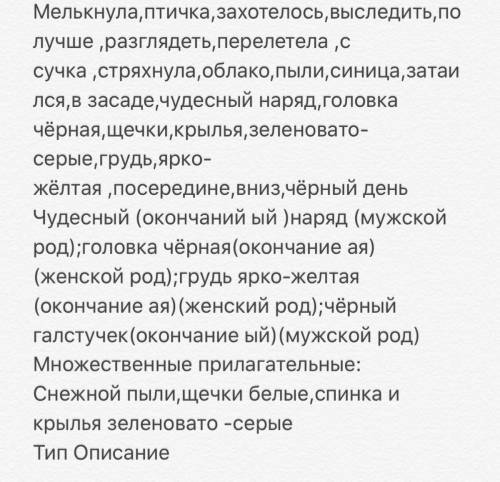 Прочитай. вставь где нужно, пропущенные буквы. среди заснеженных веток м_лькнула передо мной птич_ка