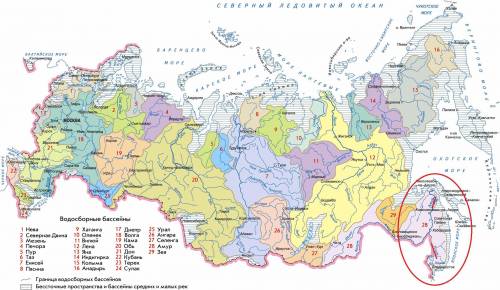 Укажите пограничные реки россии 1.ангара 2.амур 3.лена 4.уссури укажите территории, реки которых наи