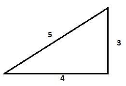 Стороны прямоугольного треугольника равны 3 4 5.чему равны проекция гипотенузы на прямую, содержащую
