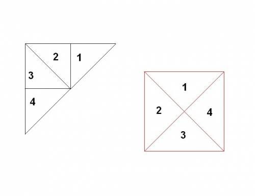 Можно ли разрезать прямоугольный треугольник на 4 равнобедренных?