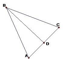 Відомо що медіана трикутника є його висотою, доведіть що цей трикутник рівнобедренний.