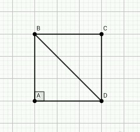 Сторона квадрата равна 6 корней из 2 найдите диагональ этого квадрата