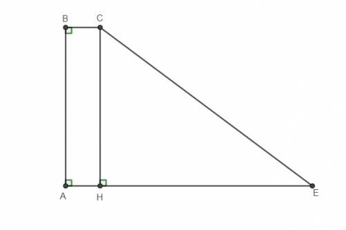 Основания прямоугольной трапеции равны 13 и 93. меньшая боковая сторона равна 60 . вычислите большую