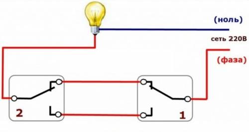 Нарисуйте схему включения люстры в сеть учитывая что в схеме должен быть выключатель