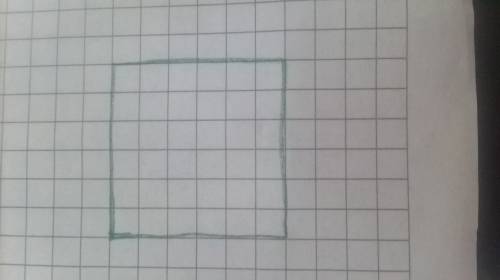 Начерти с линейки и угольника квадрат со стороной 3 см рисунок