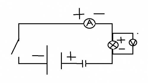 Изобразите схему электрическое цепи, состоящей из последовательно соединённых аккумулятора, конденса