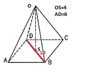 Нужно решить до завтра)дана пирамида abcdo с основанием прямоугольник, известно что os высота пирам