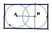 Впрямоугольник 7х11 вписаны две одинаковые окружности. чему равно расстояние между их центрами?