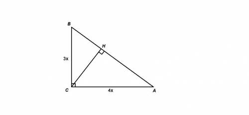 Втреугольнике abc угол c равен 90 градусов, ab = 5, tg a = 3/4. найдите высоту ch.