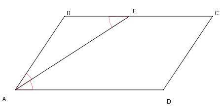 Биссектриса острого угла параллелограмма делит его сторону в отношении 2 : 5, считая от вершины тупо