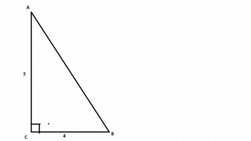 Впрямоугольном треугольнике тангенс острого угла равен 3/4. найдите отношение большего катета к гипо