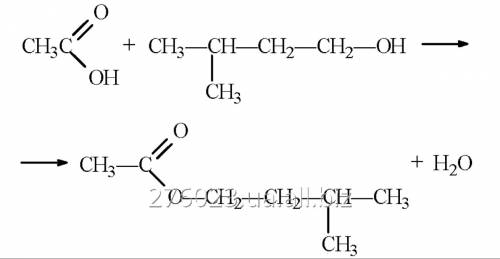 Какая структурная формула у изоамилового эфира уксусной кислоты?