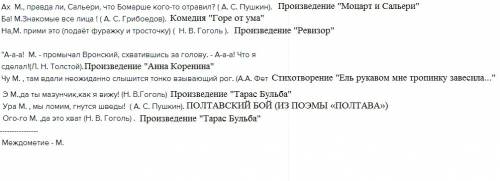 Напишите 5 предложений с междометиями из произведений 80 нужно указать еще автора и произведение