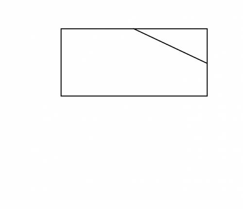 Дан прямоугольник.ширина 2см,длина 6 см.найдите площадь и проведите прямую линию так, чтобы данный п