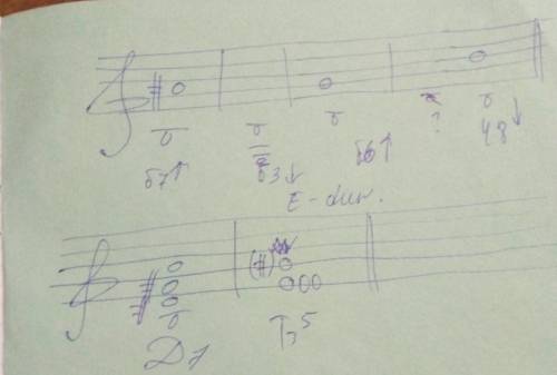 Спеть от h малой октавы- вверх б7, вниз б3, вверх б6, вниз ч8, вверх d7 с разрешением в мажор.