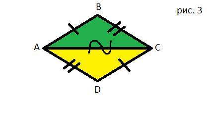 Нужно доказательство! ab=dc, bc=ad докажите что треугольник abc=треугольник cda