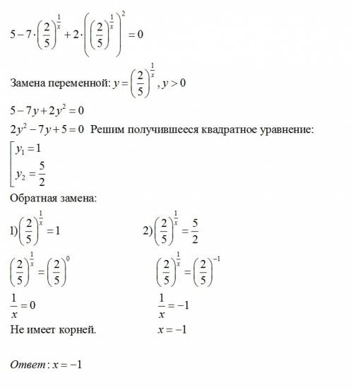 5^(1+2/x)-7*10^(1/x)+2*4^(1/x)=0 решить, с объяснениями если можно( показательные уравнения