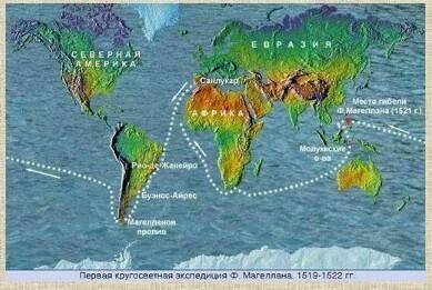 Кругосветное путешествие фернанда магеллана максимум