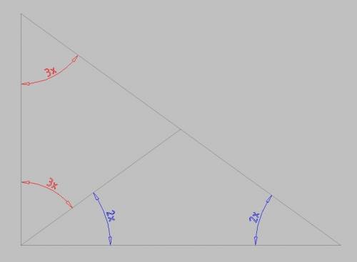 Упрямокутному трикутнику медіана що проведена до гіпотенузи ділить прямий кута у відношенні 2: 3.зна