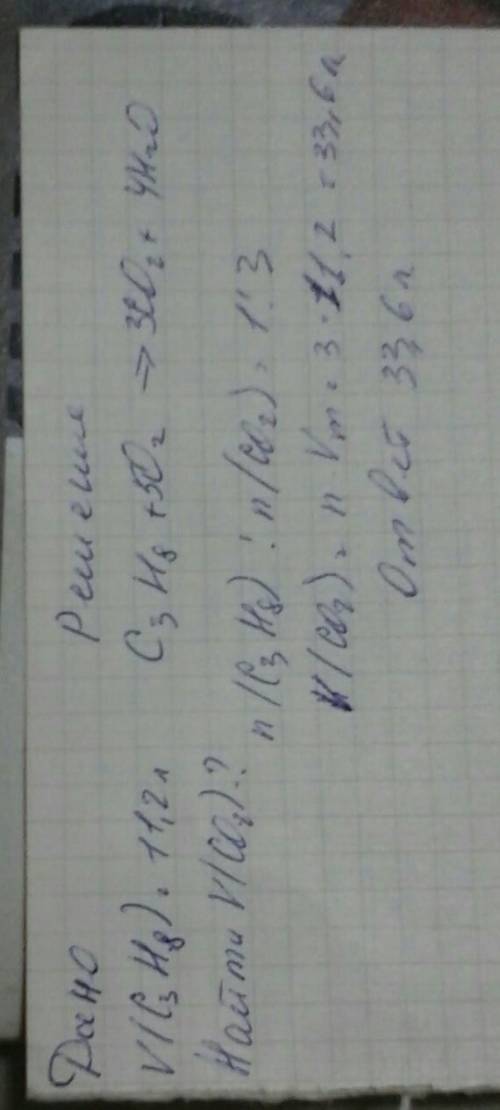 Какой объем оксида углерода 4 валентного образуется при сгорании 11,2 л пропана