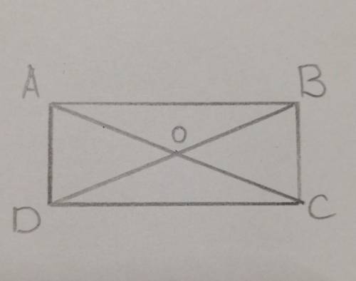 6. изобразите какой-нибудь прямоугольник abcd, диагональ ао​