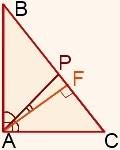 Подскажите из острых углов прямоугольного треугольника равняется 32 градуса найдите угол между высот