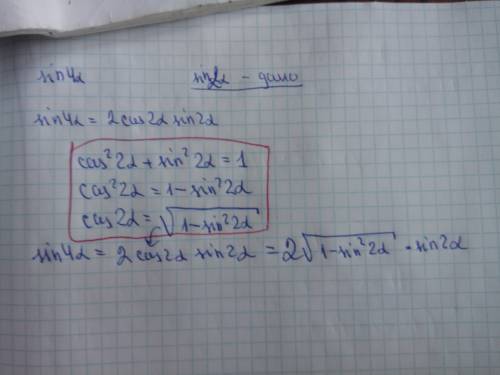 Тригонометрия. почему cos2a=√(1-sin^2 2a) ?