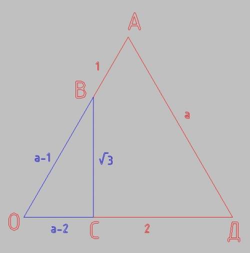 Вчетырехугольнике авсd ∠а=∠d=〖60〗^0 и отношение сторон ab: bc: cd=1: √3: 2. найдите углы в и с.