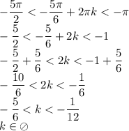 -\dfrac{5\pi}{2}