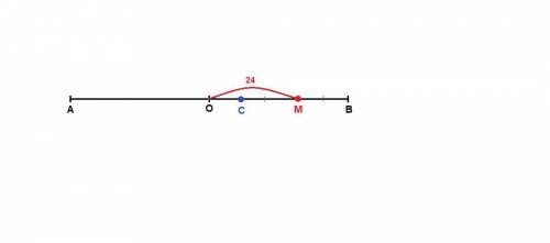 На отрезке ав отмечена точка с, где ас больше вс. расстояние между серединой отрезка ав и серединой