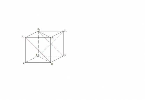 Дан куб abcda1b1c1d1. можно ли провести плоскость через прямые: 1) ab и bd1; 2) bb1 и dd1; 3) aa1 и