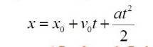 Уравнение движения автомобиля задано в виде: x=-300+15t+0.5t². определите характер движения, проекци